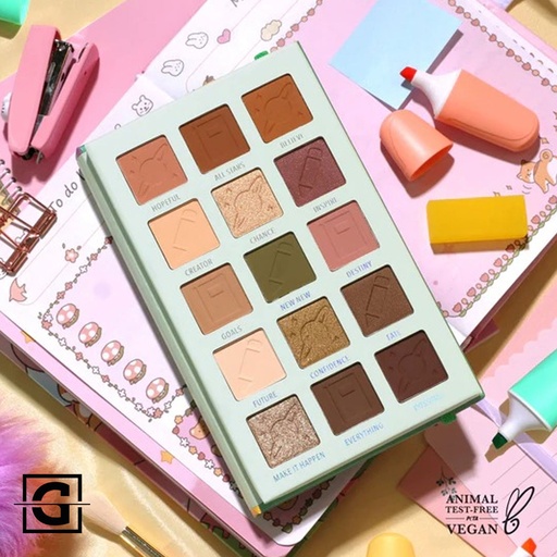 MOIRA PALETA DE SOMBRAS BELIEVE &amp; CREATE YOUR OWN DESTINY