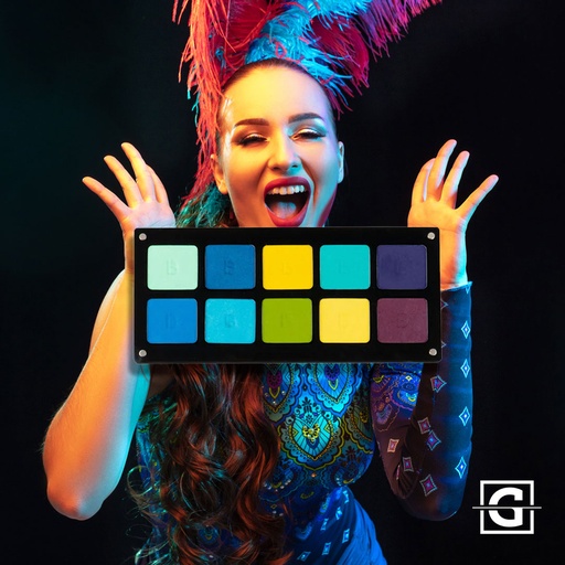 BIANCA PALETA DE SOMBRAS MATE Y SATINADAS BRASIL