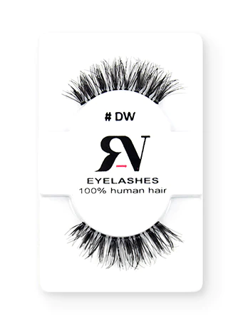 RV EYELASHES PESTAÑAS 100% CABELLO HUMANO #DW