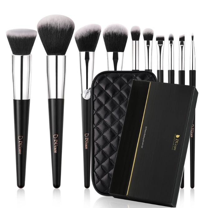 DUCARE SET DE 10 BROCHAS CON PORTA BROCHAS