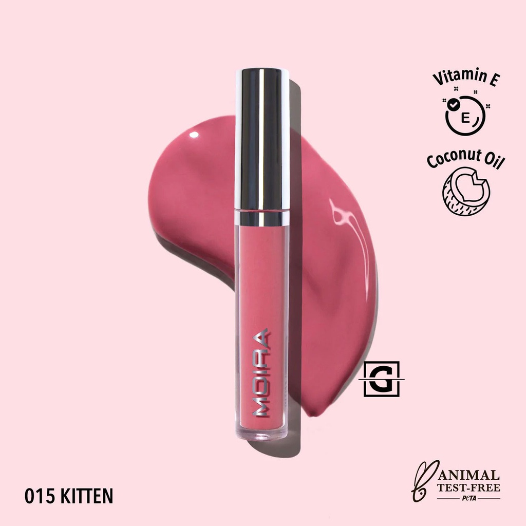 MOIRA GLOSS AFFAIR LIP 015 KITTEN