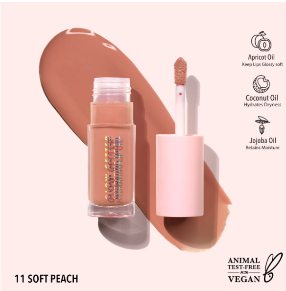 MOIRA LABIAL HIDRATANTE GLOW GETTER 011 SOFT PEACH