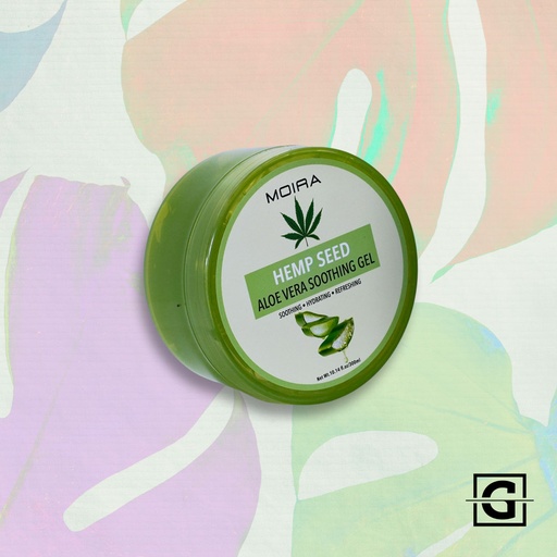 [816180029126 HAS001] MOIRA HIDRATANTE FACIAL Y CORPORAL EN GEL CON ALOE VERA HEMP SEED