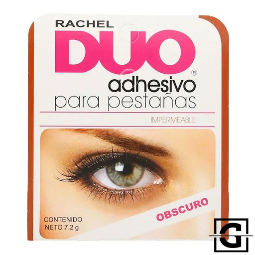 [7501124320126] RACHEL DUO ADHESIVO PARA PESTAÑAS OBSCURO 12-M