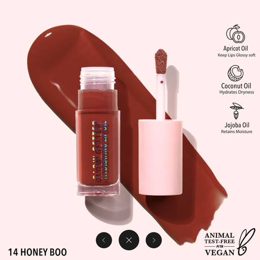 [840222306777 GLO014] MOIRA LABIAL HIDRATANTE GLOW GETTER 014 HONEY BOO