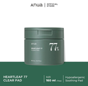ANUA TONICO CALMANTE EN PADS HEARTLEAF 77% CLEAR PAD 160 ML