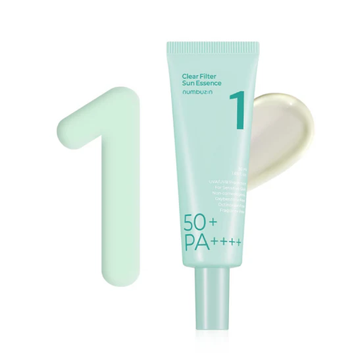 [8809652581705] NUMBUZIN BLOQUEADOR SOLAR PIELES SENSIBLES No. 1 CLEAR FILTER SUN ESSENCE  SPF50+ PA++++