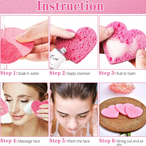 DAMOA &amp; KOCO ESPONJA FACIAL DESECHABLE