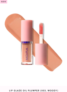 [840222312068 LOP003] MOIRA LABIAL HIDRATANTE LIP GLAZE OIL PLUMPER 03 MOODY