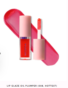 [840222312112 LOP008] MOIRA LABIAL HIDRATANTE LIP GLAZE OIL PLUMPER 08 HOTTEST