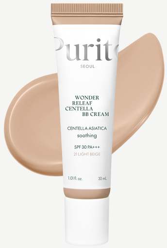 [8809563103690] PURITO SEOUL BB CREAM WONDER RELEAF CENTELLA 21 LIGHT BEIGE